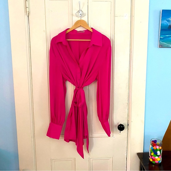 Vici | Hot Pink Mini Dress - Picture 6 of 7